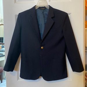 Van Heusen blazer navy with gold buttons